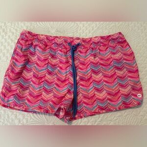 Women's Vineyard Vines Performance Pink Purple Shorts Athletic Golf Outdoors